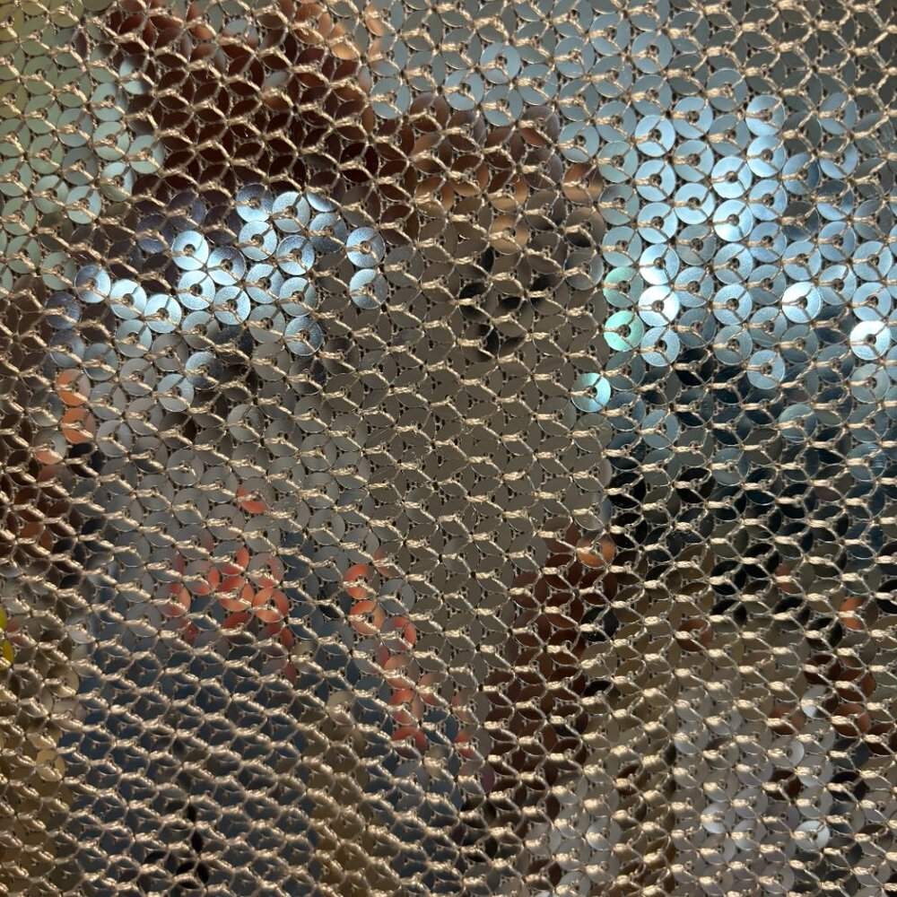 Silver Sequence Dress - image 3